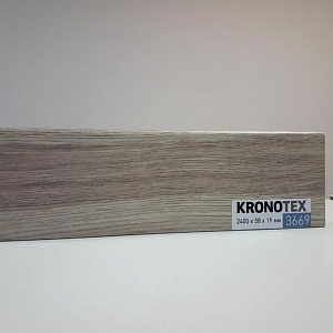 Kronotex Kronotex Плинтус KTEX1 D3669 Дуб Макро бежевый бежевый светло-серый капучино светлый